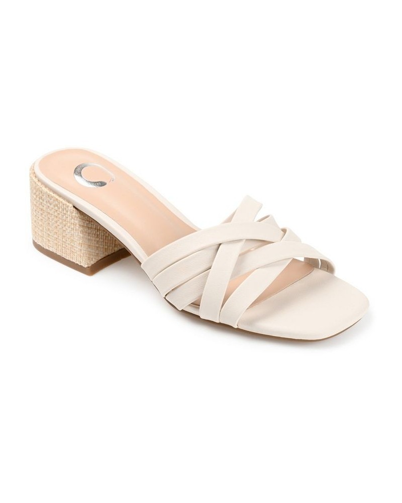 Women's Moree Dress Sandals Ivory/Cream $46.55 Shoes