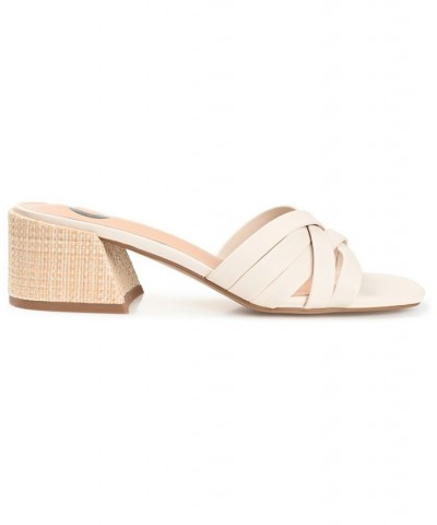 Women's Moree Dress Sandals Ivory/Cream $46.55 Shoes