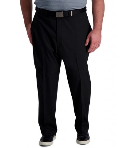 Big & Tall Cool Right Performance Flex Classic Fit Flat Front Pant Black $28.59 Pants