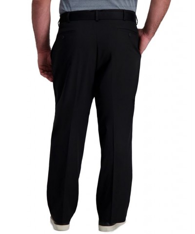 Big & Tall Cool Right Performance Flex Classic Fit Flat Front Pant Black $28.59 Pants