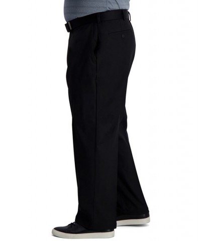 Big & Tall Cool Right Performance Flex Classic Fit Flat Front Pant Black $28.59 Pants