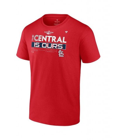 Men's Branded Red St. Louis Cardinals 2022 NL Central Division Champions Big and Tall T-shirt $35.39 T-Shirts