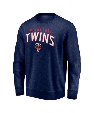 Men's Branded Navy Minnesota Twins Gametime Arch Pullover Sweatshirt $28.70 Sweatshirt