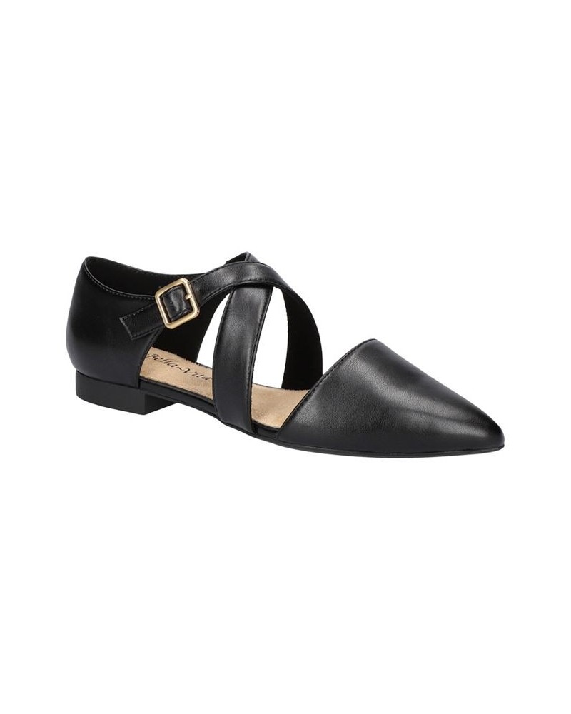 Women's Maddie Flats Black $48.00 Shoes