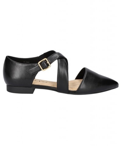 Women's Maddie Flats Black $48.00 Shoes