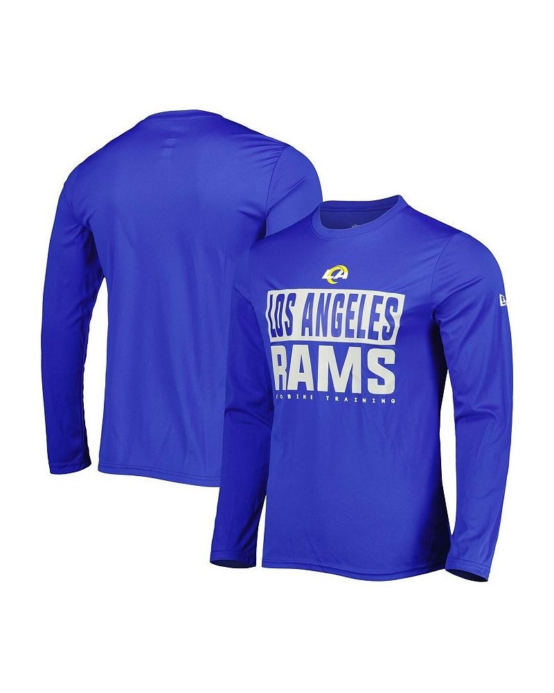 Men's Royal Los Angeles Rams Combine Authentic Offsides Long Sleeve T-shirt $28.31 T-Shirts