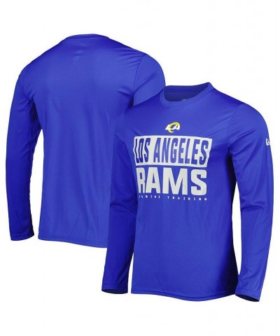 Men's Royal Los Angeles Rams Combine Authentic Offsides Long Sleeve T-shirt $28.31 T-Shirts