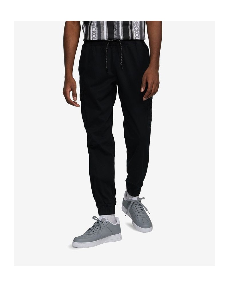 Men's Double Down Cargo Joggers Black $39.00 Pants