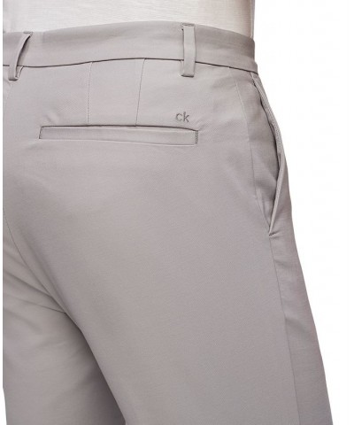 Men's Slim-Fit Modern Stretch Chino Pants Gray $41.79 Pants