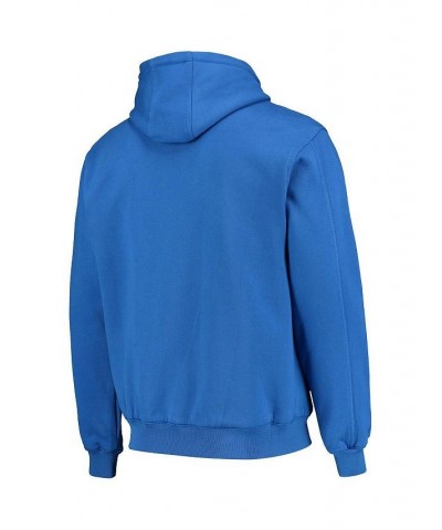 Men's Royal Indianapolis Colts Craftsman Thermal-Lined Full-Zip Hoodie $36.75 Sweatshirt