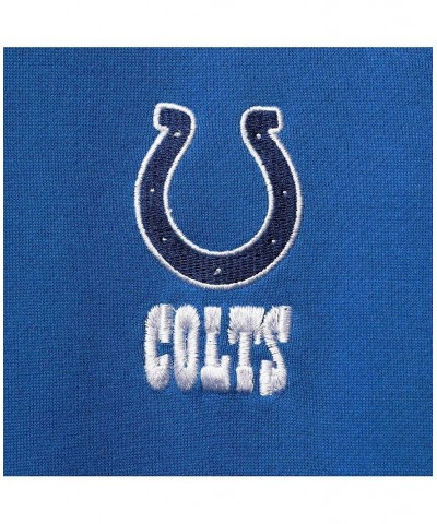 Men's Royal Indianapolis Colts Craftsman Thermal-Lined Full-Zip Hoodie $36.75 Sweatshirt