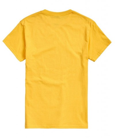 Men's Pokemon Pikachu Graphic T-shirt Yellow $16.80 T-Shirts