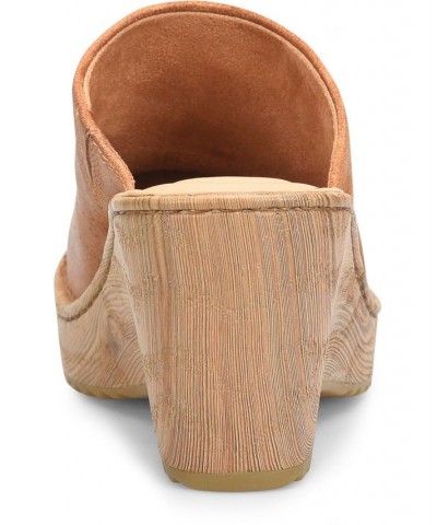 Women's Natalie Comfort Clogs Brown $58.50 Shoes