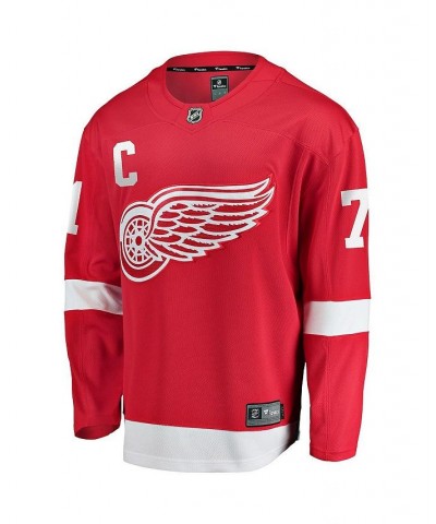 Men's Branded Dylan Larkin Red Detroit Red Wings Home Captain Premier Breakaway Player Jersey $79.55 Jersey