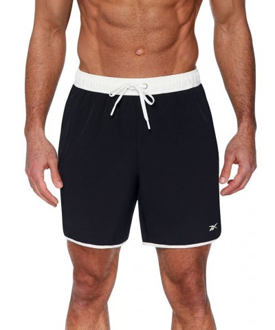 Men's 7" Core Volley Swim Shorts Black $17.94 Swimsuits