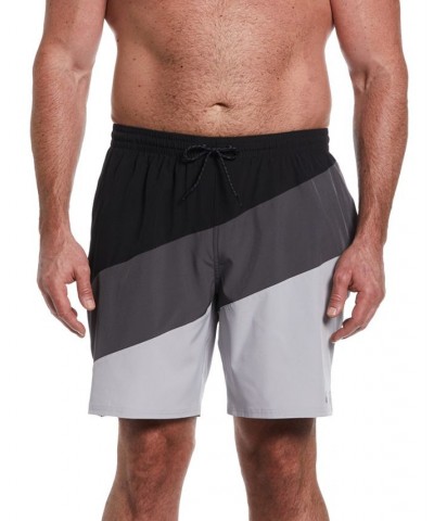 Men's Big & Tall Color Surge 9" Swim Trunks Black $35.37 Swimsuits