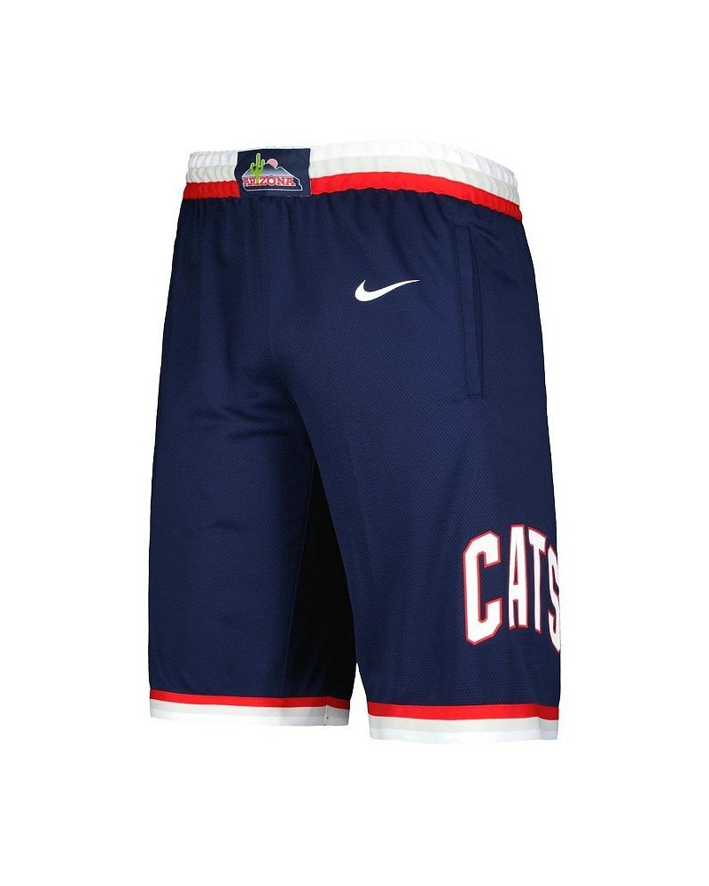 Men's Navy Arizona Wildcats Replica Performance Shorts $37.50 Shorts