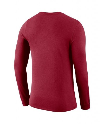 Men's Crimson Alabama Crimson Tide Local Mantra Performance Long Sleeve T-shirt $20.70 T-Shirts