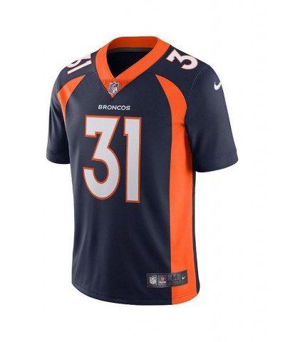 Men's Justin Simmons Navy Denver Broncos Alternate Vapor Limited Jersey $73.10 Jersey