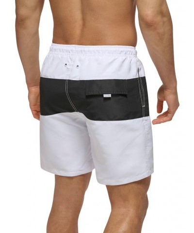 Men's Colorblocked 7" Swim Trunks PD01 $15.81 Swimsuits