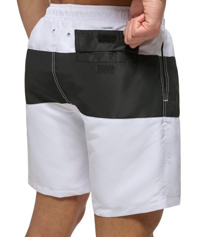 Men's Colorblocked 7" Swim Trunks PD01 $15.81 Swimsuits