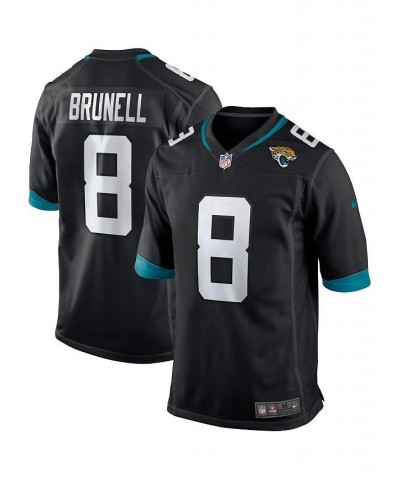 Men's Mark Brunell Black Jacksonville Jaguars Game Retired Player Jersey $54.60 Jersey