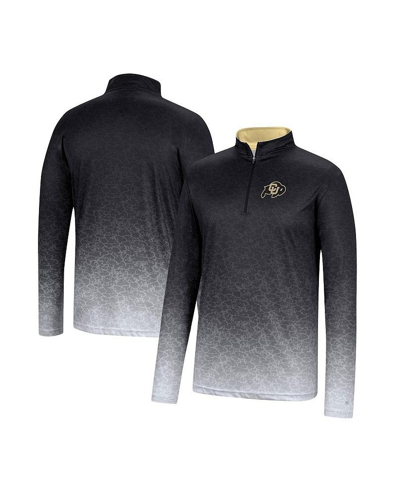 Men's Black Colorado Buffaloes Walter Quarter-Zip Windshirt $29.14 Shirts