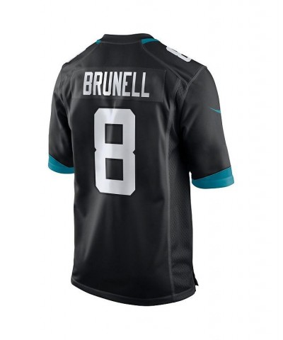 Men's Mark Brunell Black Jacksonville Jaguars Game Retired Player Jersey $54.60 Jersey