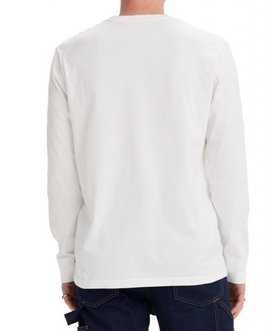 Men's Explorer Club Graphic Long-Sleeve T-Shirt White $17.20 T-Shirts