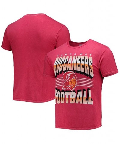 Men's '47 Red Tampa Bay Buccaneers Rocker Vintage-Like Tubular T-shirt $19.20 T-Shirts