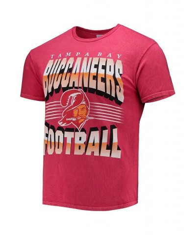 Men's '47 Red Tampa Bay Buccaneers Rocker Vintage-Like Tubular T-shirt $19.20 T-Shirts