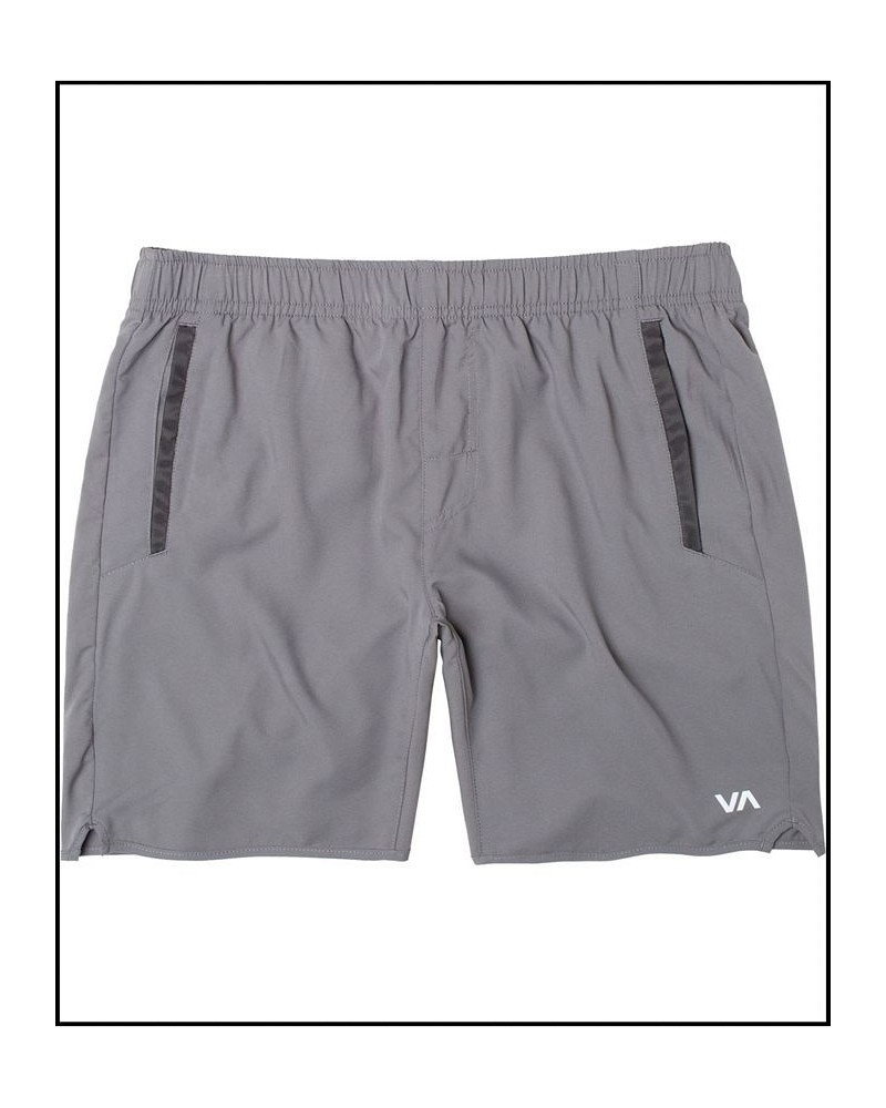 Men's Active Performance Yogger IV 17" Shorts with an Elastic Waistband Charcoal $27.72 Shorts