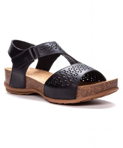 Women's Phoebe Sandals Black $40.48 Shoes