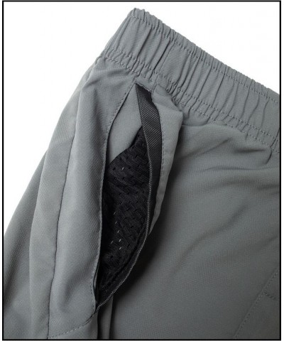 Men's Active Performance Yogger IV 17" Shorts with an Elastic Waistband Charcoal $27.72 Shorts