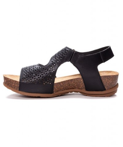 Women's Phoebe Sandals Black $40.48 Shoes