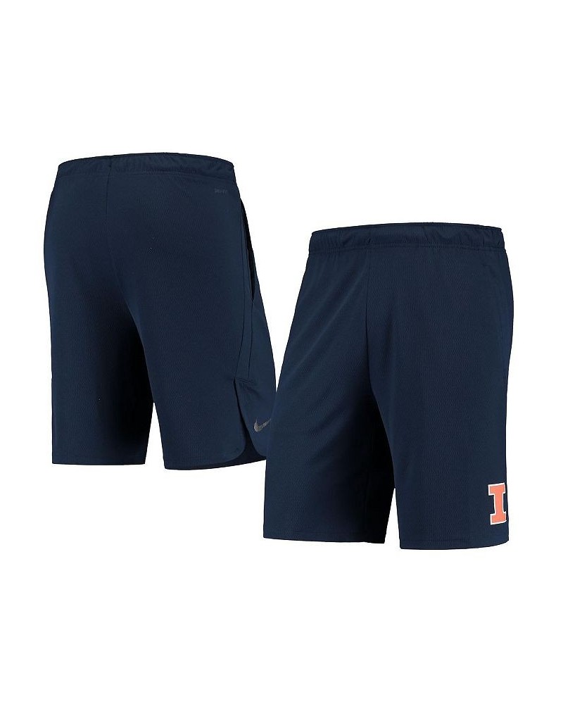 Men's Navy Illinois Fighting Illini Hype Performance Shorts $22.00 Shorts