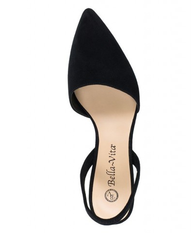 Sarah Slingback Pumps Black Leather $34.10 Shoes