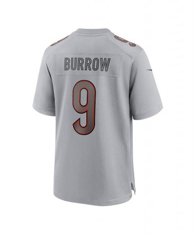 Men's Joe Burrow Gray Cincinnati Bengals Atmosphere Fashion Game Jersey $37.45 Jersey