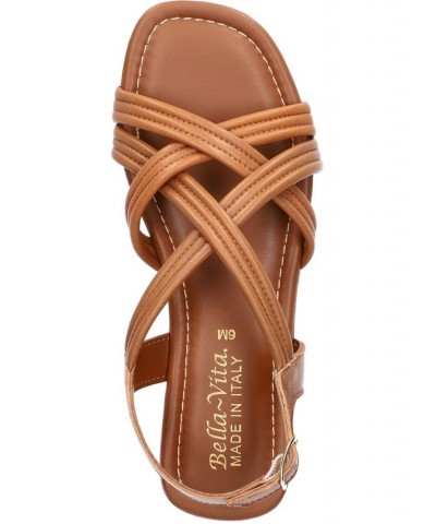 Women's Ilo-Italy Sandals Tan/Beige $53.90 Shoes