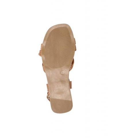 Women's Ilo-Italy Sandals Tan/Beige $53.90 Shoes