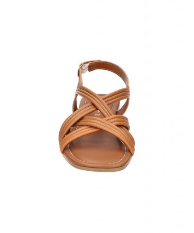 Women's Ilo-Italy Sandals Tan/Beige $53.90 Shoes