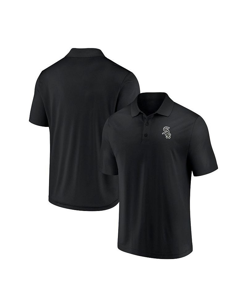 Men's Black Chicago White Sox Winning Streak Polo $29.25 Polo Shirts