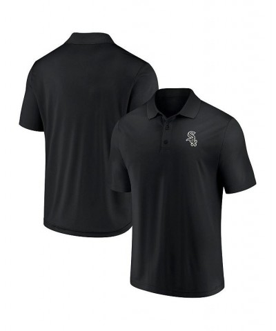 Men's Black Chicago White Sox Winning Streak Polo $29.25 Polo Shirts