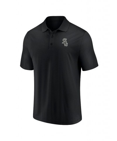 Men's Black Chicago White Sox Winning Streak Polo $29.25 Polo Shirts