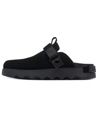 Viiber Slip-On Strap Clog Flats Black $60.90 Shoes