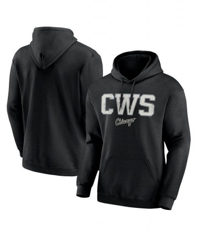 Men's Black Chicago White Sox Scoreboard Pullover Hoodie $27.49 Sweatshirt