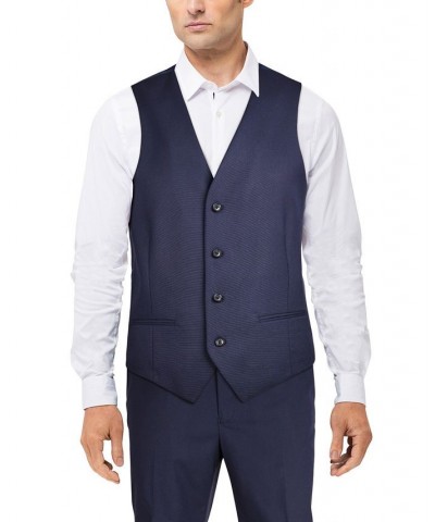 Men's Classic-Fit Stretch Solid Suit Vest PD02 $24.74 Suits