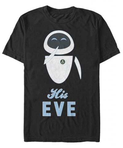 Men's His Eve Short Sleeve Crew T-shirt Black $14.35 T-Shirts