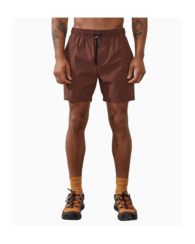 Men's Nylon Urban Drawstring Shorts PD03 $27.00 Shorts