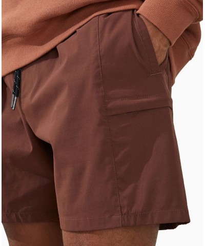 Men's Nylon Urban Drawstring Shorts PD03 $27.00 Shorts